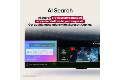 TV LG OLED AI B5 48 Inch 4K – Smart OLED 120Hz, Dolby Vision