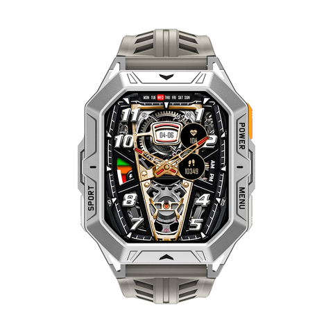 Đồng Hồ NJYUAN X1 Pro Rugged Smart Watch Gray – Bền Bỉ & Đa Năng