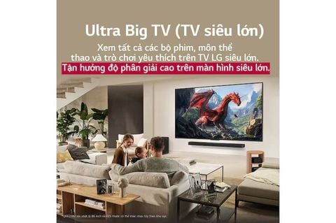 TV QNED evo AI QNED9M 86″ – True Wireless 4K 144Hz & MiniLED LG