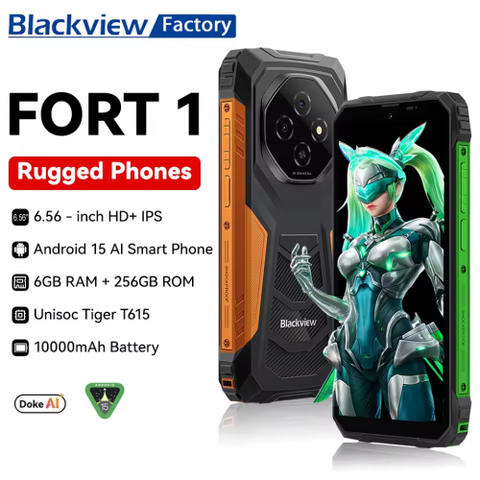 Blackview Fort 1 – Smartphone siêu bền, pin lớn cho công việc
