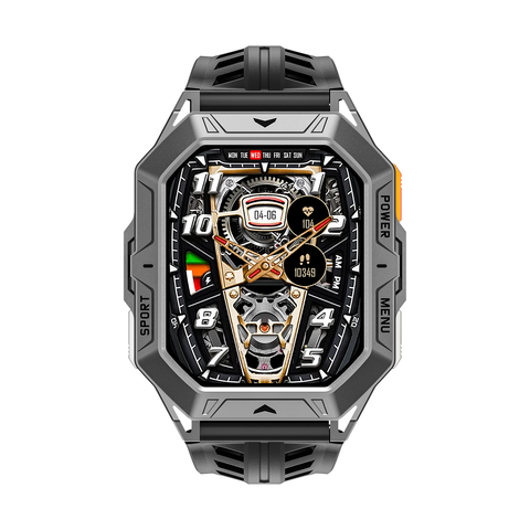 Đồng Hồ NJYUAN X1 Pro Rugged Smart Watch Black – Mạnh Mẽ & Dài Pin