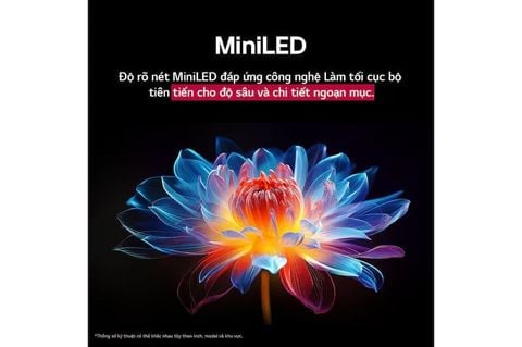 TV LG QNED evo AI QNED9M 65″ – True Wireless 4K 144Hz MiniLED