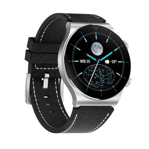Đồng Hồ Thông Minh NJYUAN M99 Bluetooth 5.0 Calls Smartwatch Silver Leather