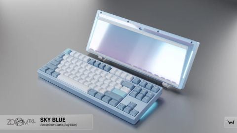 Zoom TKL Keyboard - Sky Blue