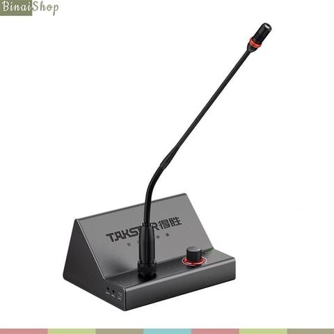 Takstar BN30B – Bộ Micro Cổ Ngỗng Kèm Loa Kép Công Suất 30W, DSP Chống Hú, Kết Nối Mở Rộng Đa Dạng Cho Phát Biểu, Họp Trực Tuyến, Giảng Dạy