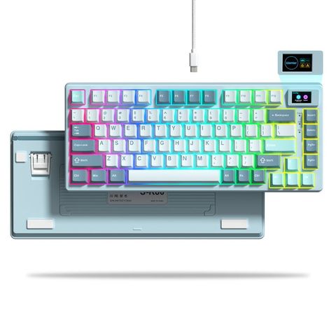 Womier SK80 Keyboard (Soft Blue)