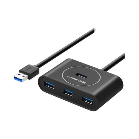 Bộ chia /Hub chuyển đổi 4 in 1 4*USB 3.0 dài 1M Ugreen (20291)