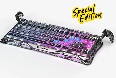 Bàn phím Gaming Gravastar Mercury K1 Pro-CYBERPUNK