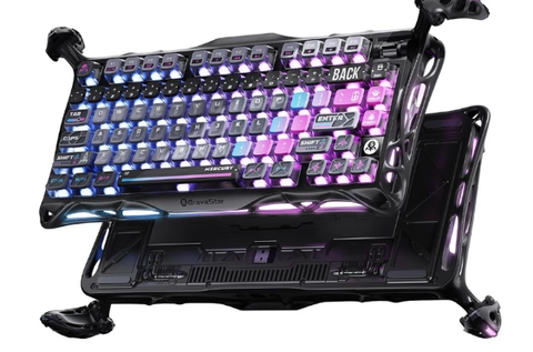 Bàn phím Gaming Gravastar Mercury K1 Pro- Black