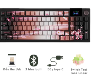 Bàn phím không dây/có dây gaming Langtu LT95 pro