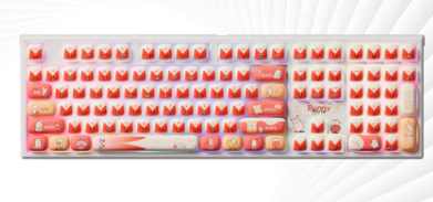 Bàn phím cơ không dây AKKO x Monsgeek đỏ