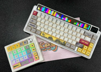 Bàn phím cơ LEOBOG AMG65 (Vàng)