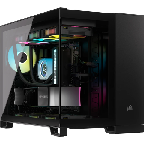 Vỏ máy tính Corsair 2500X TG Mid-Tower Black (CC-9011265-WW)