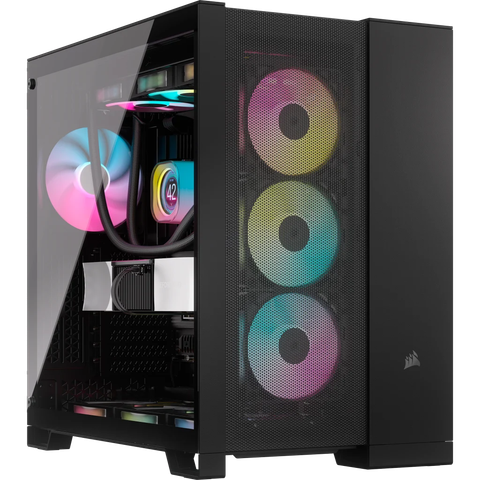 Vỏ máy tính Corsair 6500D Airflow TG Mid-Tower Black (CC-9011259-WW)