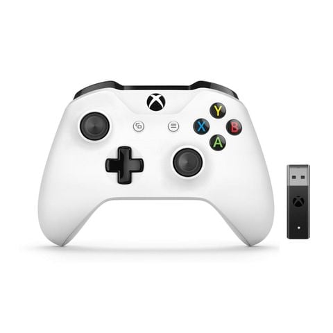 Tay cầm Xbox One series X/S Robot White with Adapter Wireless