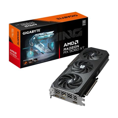 Card Màn Hình GIGABYTE Radeon RX 9060 XT GAMING OC 8G