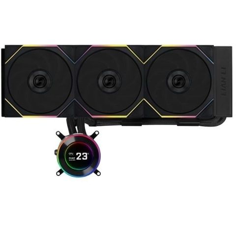 Tản nhiệt AIO Lian Li HydroShift LCD 360TL Wireless Fan Black