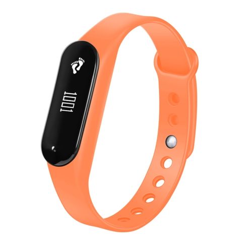 Vòng đeo tay CHIGU C6 ORANGE – Theo dõi nhịp tim, giấc ngủ, chống thất lạc