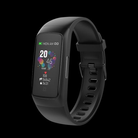 Vòng đeo tay O1 1,08 inch Black – IP67, Theo dõi sức khỏe, Bluetooth 5.0