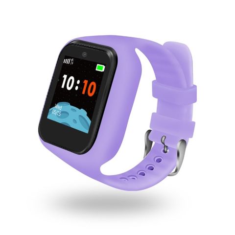 ZGPAX S668 Purple – Đồng hồ thông minh GPS định vị trẻ em, chống nước IP67, hỗ trợ gọi SOS & giám sát từ xa
