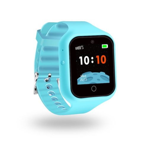 ZGPAX S668 Blue – Đồng hồ thông minh GPS định vị trẻ em, chống nước IP67, hỗ trợ gọi SOS & giám sát từ xa