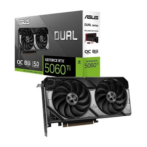 Card Màn Hình ASUS Dual GeForce RTX 5060 Ti 8GB GDDR7 OC Edition