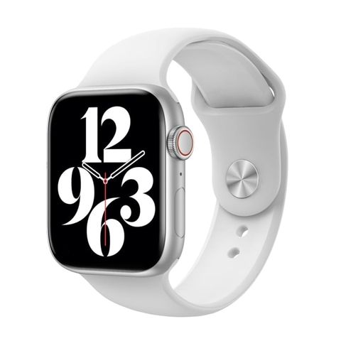 TCWH007 Smart Watch White – Màn hình màu 1,72 inch, Bluetooth, Giám sát sức khỏe