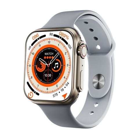 WS8 Pro Xám – Đồng hồ thông minh 2.0 inch Full Touch, chống nước IP67