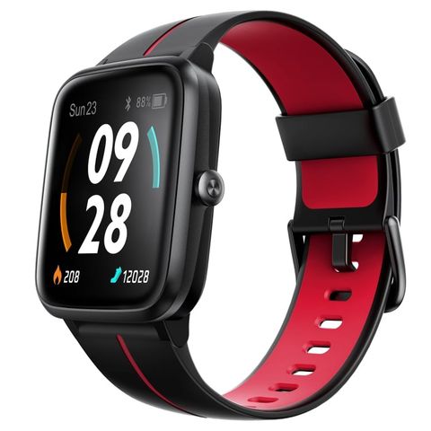Ulefone GPS Red – Đồng hồ thông minh thể thao chống nước 5ATM, Bluetooth 4.2
