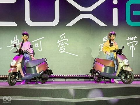 Yamaha CUXiE – Xe máy điện retro “Cuxi” hồi sinh, pin thay nhanh tiện lợi
