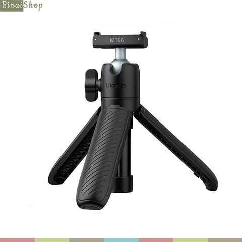 Ulanzi MT-66 – Tripod Kẹp Balo Quay POV 3-In-1, Thao Tác Nhanh Action Connector, Ball Head Xoay 360° Cho DJI Action, GoPro, Insta360