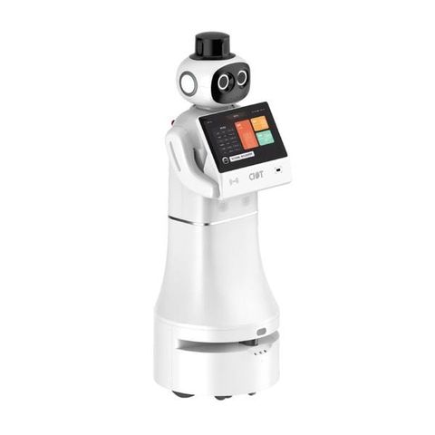 Robot phục vụ lễ tân HappyBot