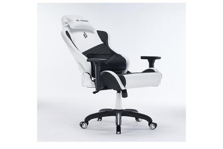 Ghế Gaming EDRA Wisdom EGC231 Đen Trắng 1