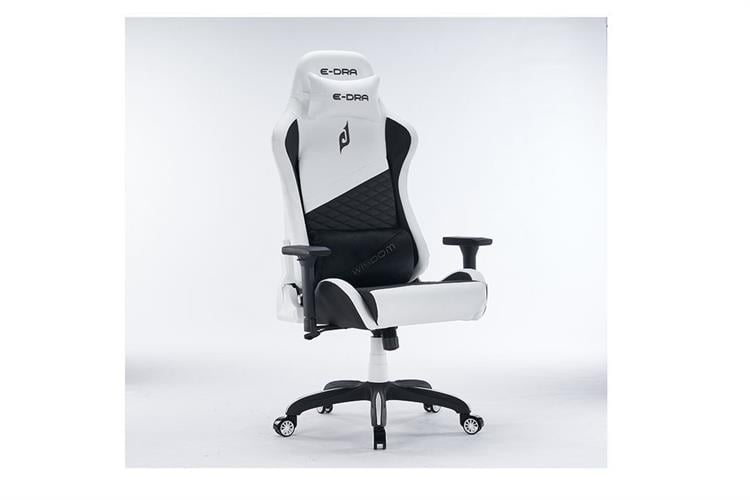 Ghế Gaming EDRA Wisdom EGC231 Đen Trắng 3