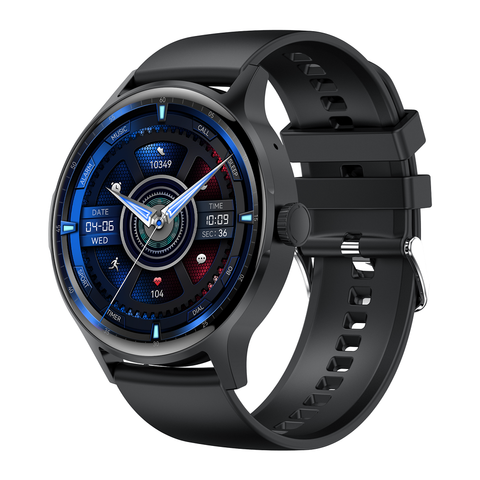 Đồng hồ NJYUAN HK30 đen – Smartwatch pin bền, theo dõi sức khỏe