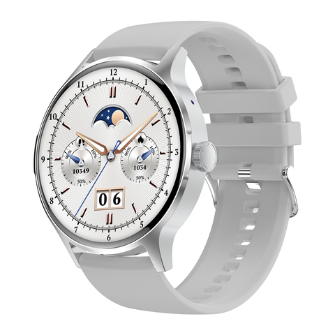 Đồng hồ NJYUAN HK30 xám – Smartwatch pin bền, theo dõi sức khỏe