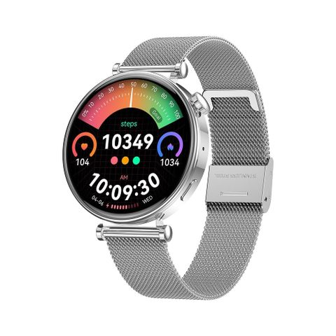 Đồng hồ NJYUAN HK41 xám – Smartwatch pin bền, theo dõi sức khỏe