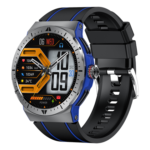 Đồng hồ NJYUAN HK52 xanh – Smartwatch pin bền, theo dõi sức khỏe