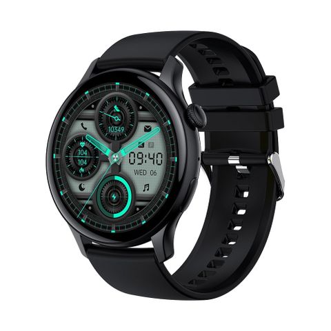 Đồng hồ NJYUAN HK85 đen – Smartwatch pin bền, theo dõi sức khỏe