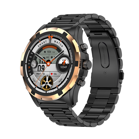 Đồng hồ NJYUAN HK98 đen – Smartwatch pin bền, theo dõi sức khỏe