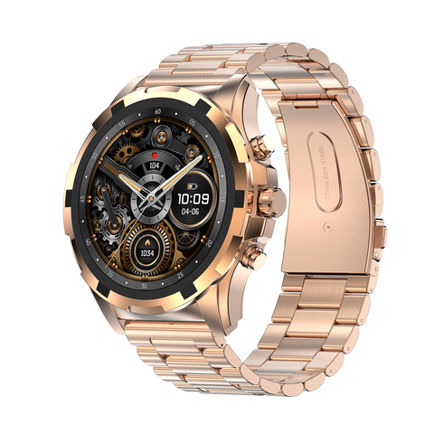 Đồng hồ NJYUAN HK98 hồng – Smartwatch pin bền, theo dõi sức khỏe