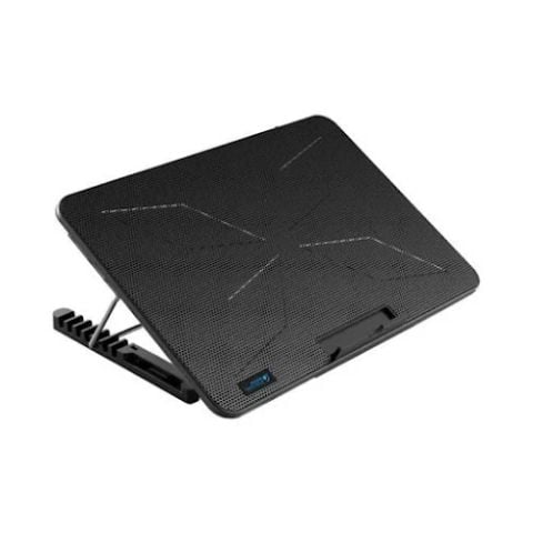 Đế tản nhiệt Laptop Coolcold F5 - 6 quạt led xanh không led RGB