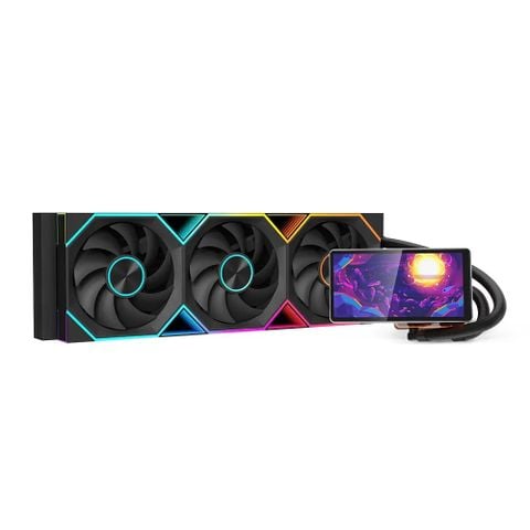 Tản nhiệt nước AIO Leopard Pro Flow 360P (Đen)