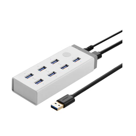 Bộ chia / Hub chuyển đổi 7 in 1 – 7 cổng USB 3.0 Ugreen (20296)