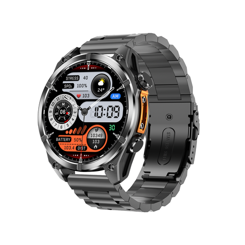 Đồng hồ thông minh chắc chắn NJYUAN HD300 đen – Rugged Smartwatch