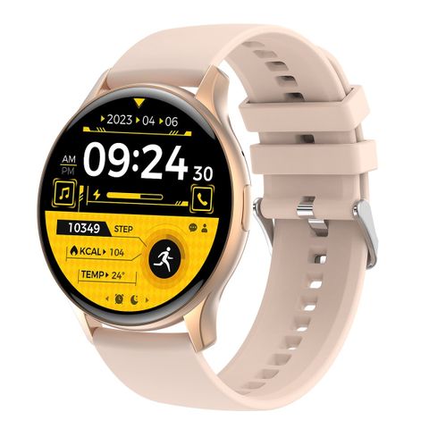 Đồng hồ NJYUAN HK89 hồng– Smartwatch pin bền, theo dõi sức khỏe