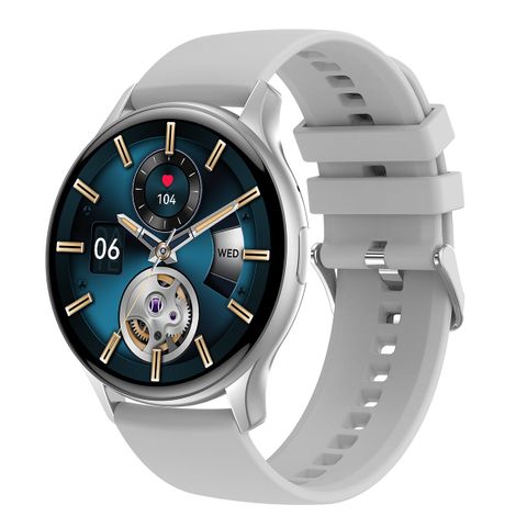 Đồng hồ NJYUAN HK89 xám – Smartwatch pin bền, theo dõi sức khỏe