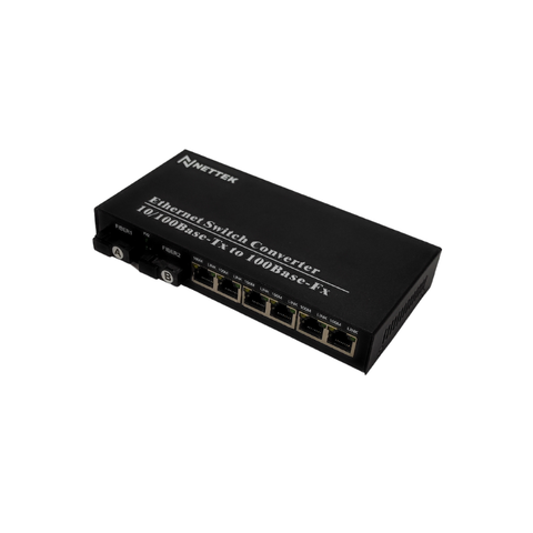 Bộ chuyển đổi quang điện Singlemode NETTEK NT-2F6E-SC20A/B