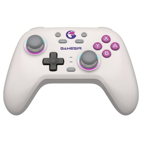 Tay cầm GameSir Nova NS T4N & Máy chơi game ANBERNIC RG 477M Trắng – Trải nghiệm chơi game toàn diện