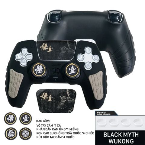 Black Myth Wukong – Case Silicon Dualsense PS5 With Analog Caps